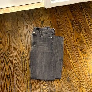 Gray skinny jeans Liverpool petite